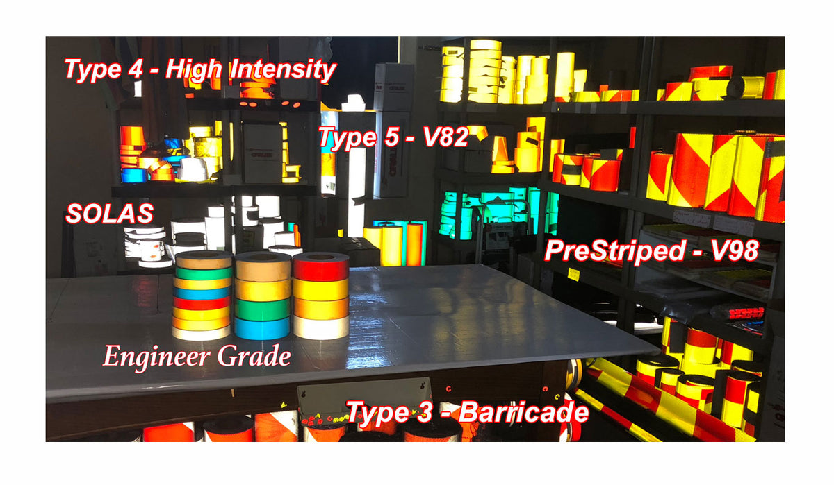 10 Different Types of Reflective Tape. Which is Best for Your Applicat –  Tape Finder Online Store - Division of Reflective Inc.