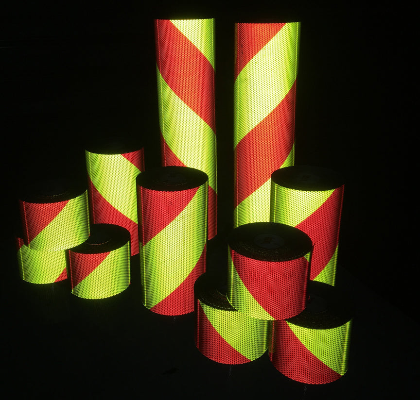 DIY Reflective Chevron Diagonals Oralite V98 4