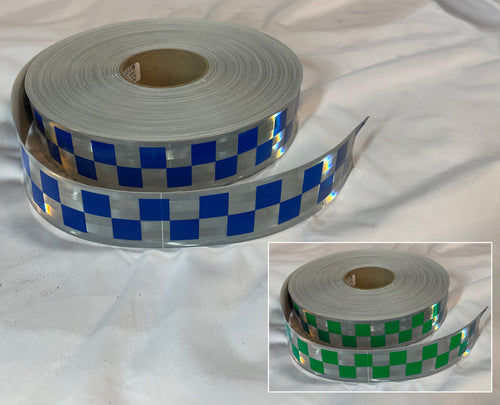 Black/gray Reflective Webbing Tape Ribbon Sew on Reflective